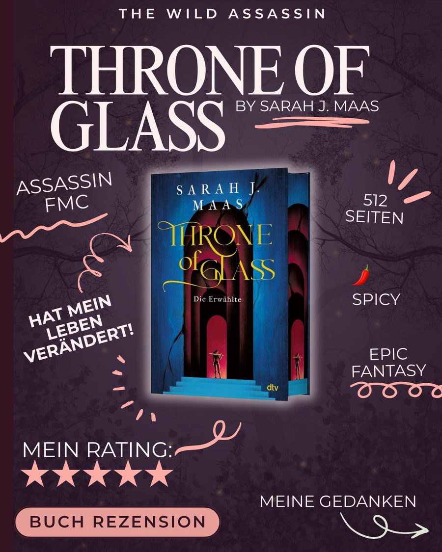 Buchrezension: Throne of Glass von Sarah J. Maas